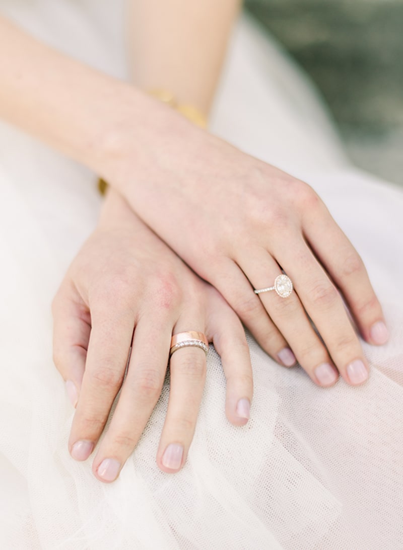 hands posed in lap with wrists crossed